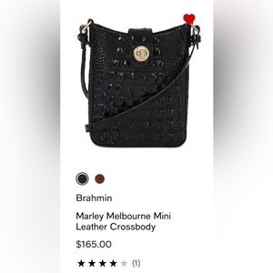 Brahmin
Marley Melbourne Mini
Leather Crossbody